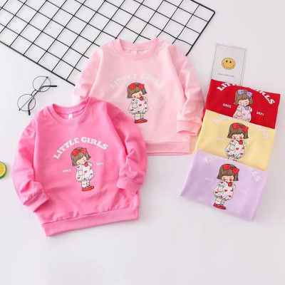 sweater girls sweet child text printed - sweater anak perempuan (ONLY 6PCS)